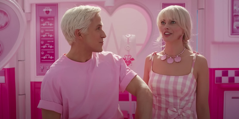Ken y Barbie, protagonizado por Ryan Gosling y Margot Robbie